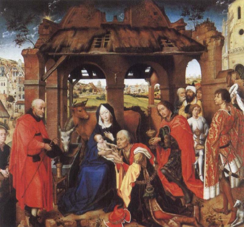 Rogier van der Weyden St.Columba Altarpiece oil painting image